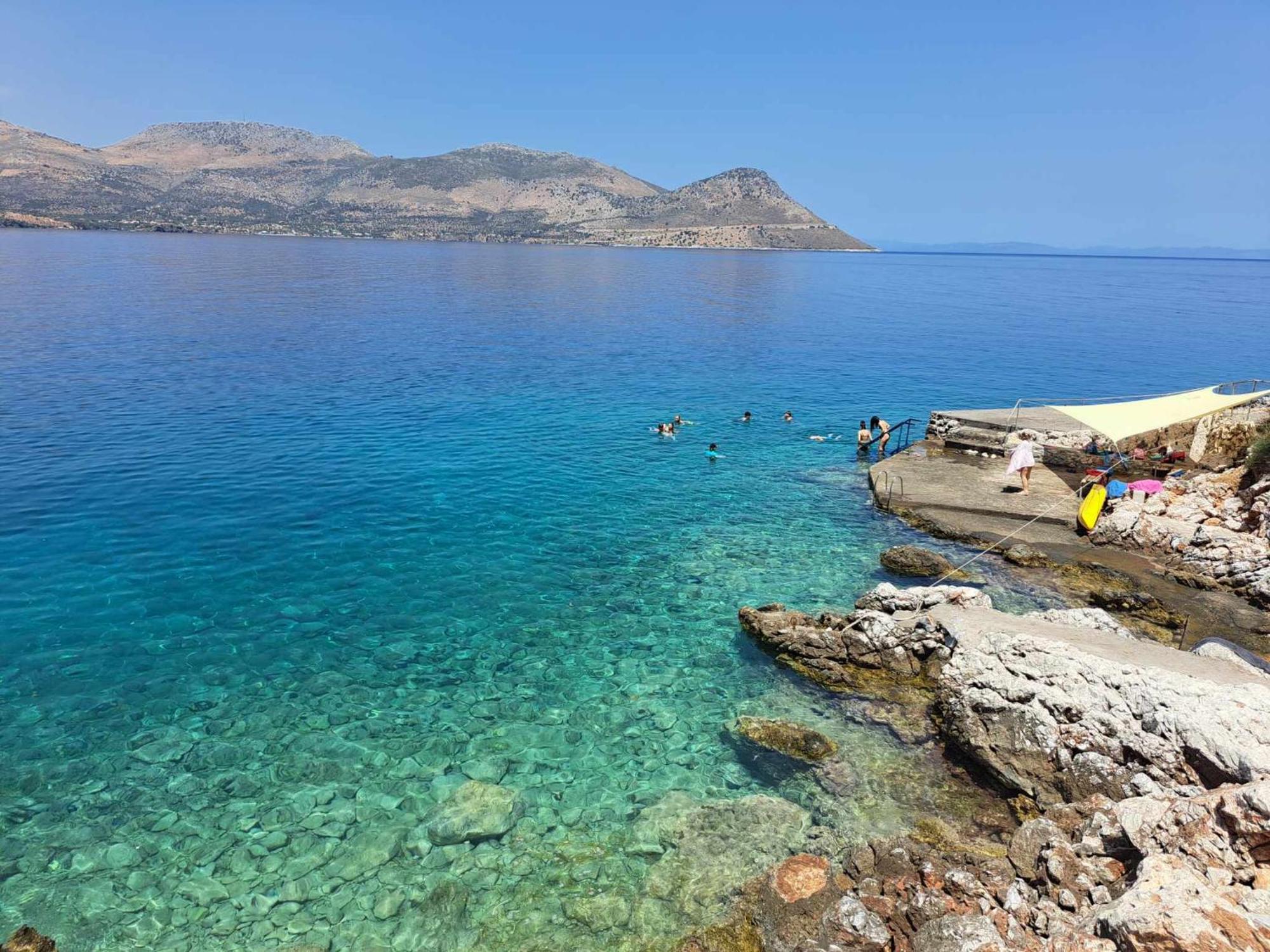 Villa Lagkadaki Sea View Argilia Chambre photo